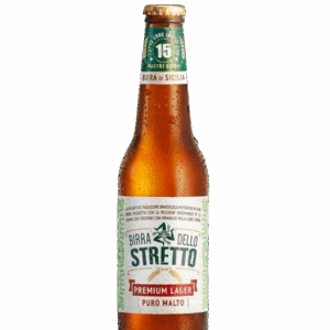 BIRRA DELLO STRETTO PREMIUM LAGER 330 ML